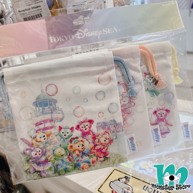 Duffy Shellimay Gelatoni Stellalou Cookieann Olumei Linabell索繩袋 (3入)