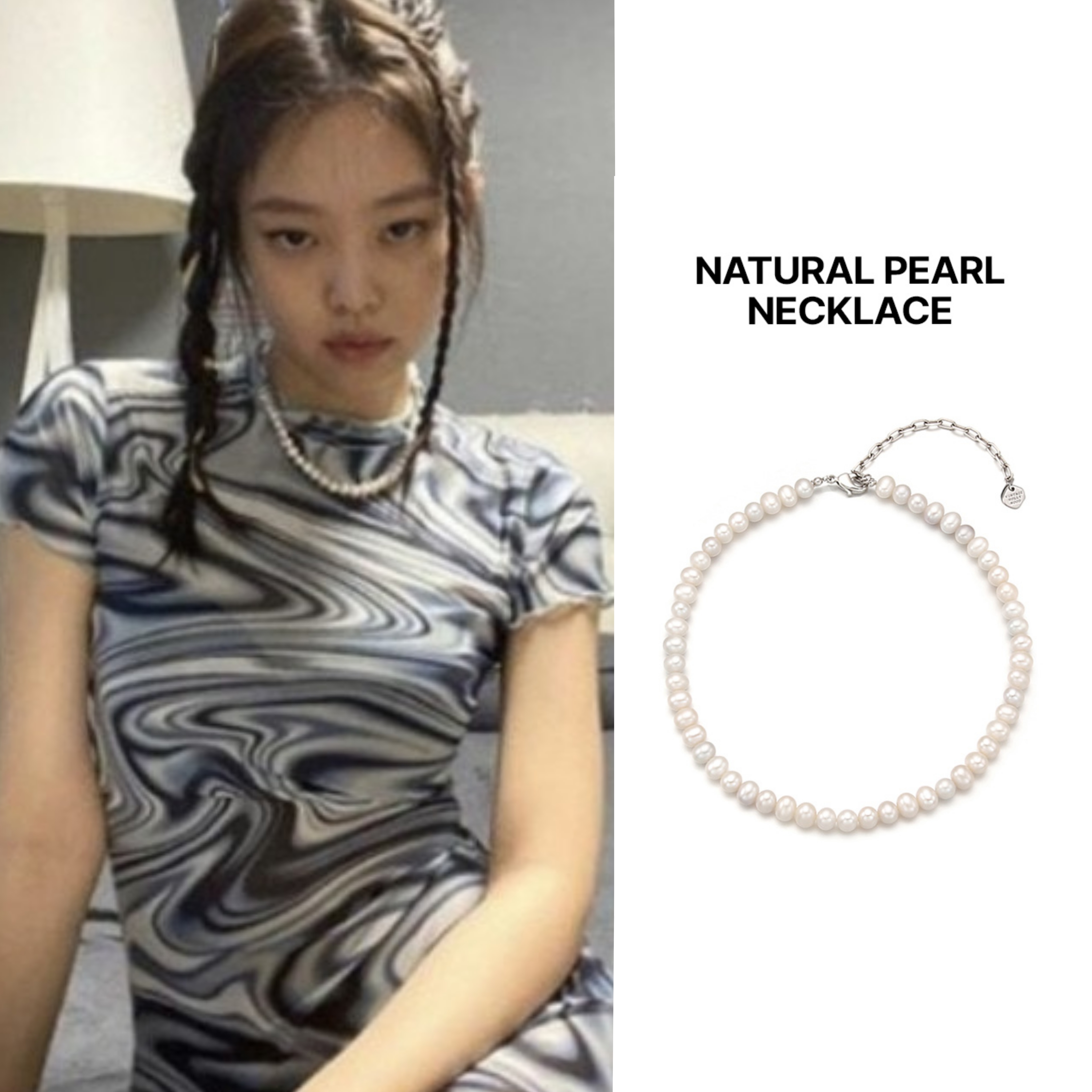 ★VINTAGE HOLLYWOOD★ Natural Pearl Necklace_VH25NNNE101V Vintage Hollywood] Natural Pearl Necklace VH25NNNE101V