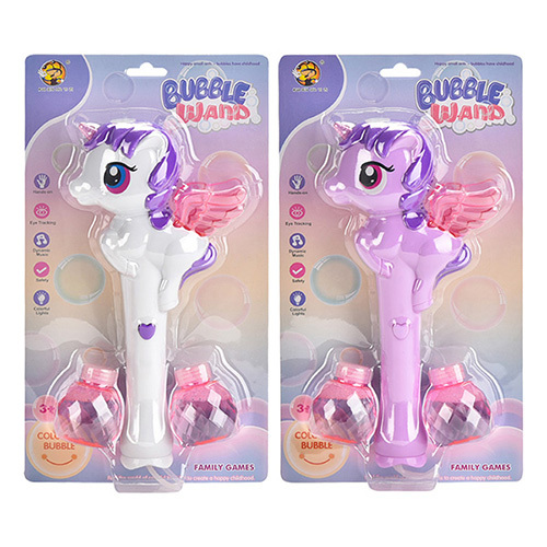 《 KIDMATE 》  電動獨角獸泡泡棒(混色)(隨機出貨)