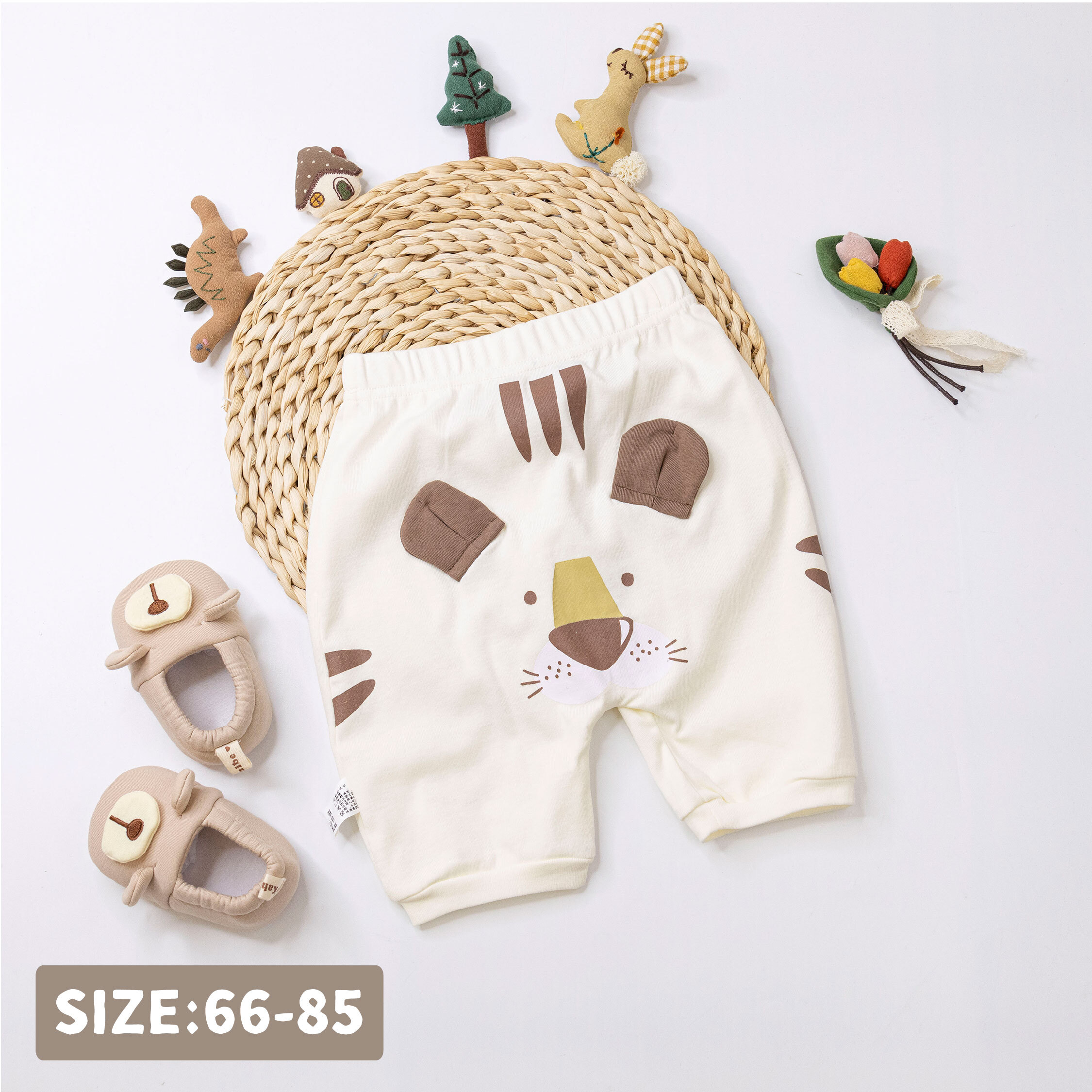 【JG0457】Q版小獅子舒適親膚屁屁褲