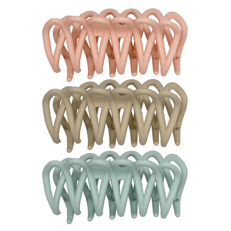 髮夾/交錯波浪 霧面