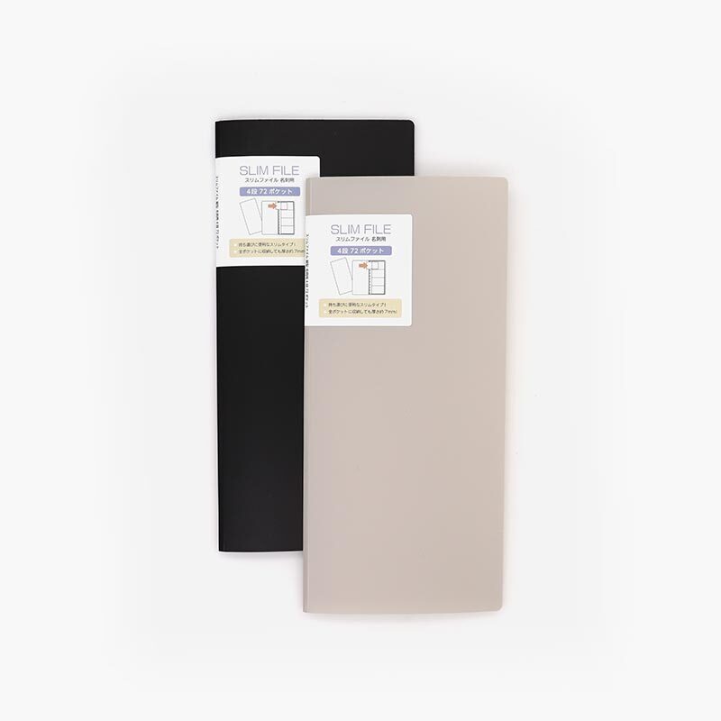 名片收納冊/直立型 4層 72格