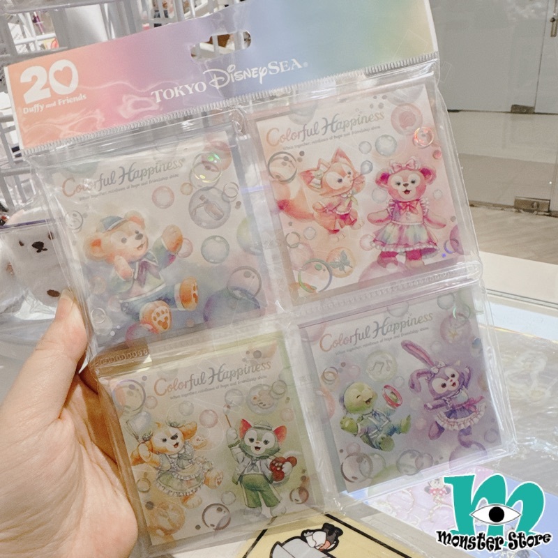 Duffy Shellimay Gelatoni Stellalou Cookieann Olumei Linabell備忘紙 (4入)