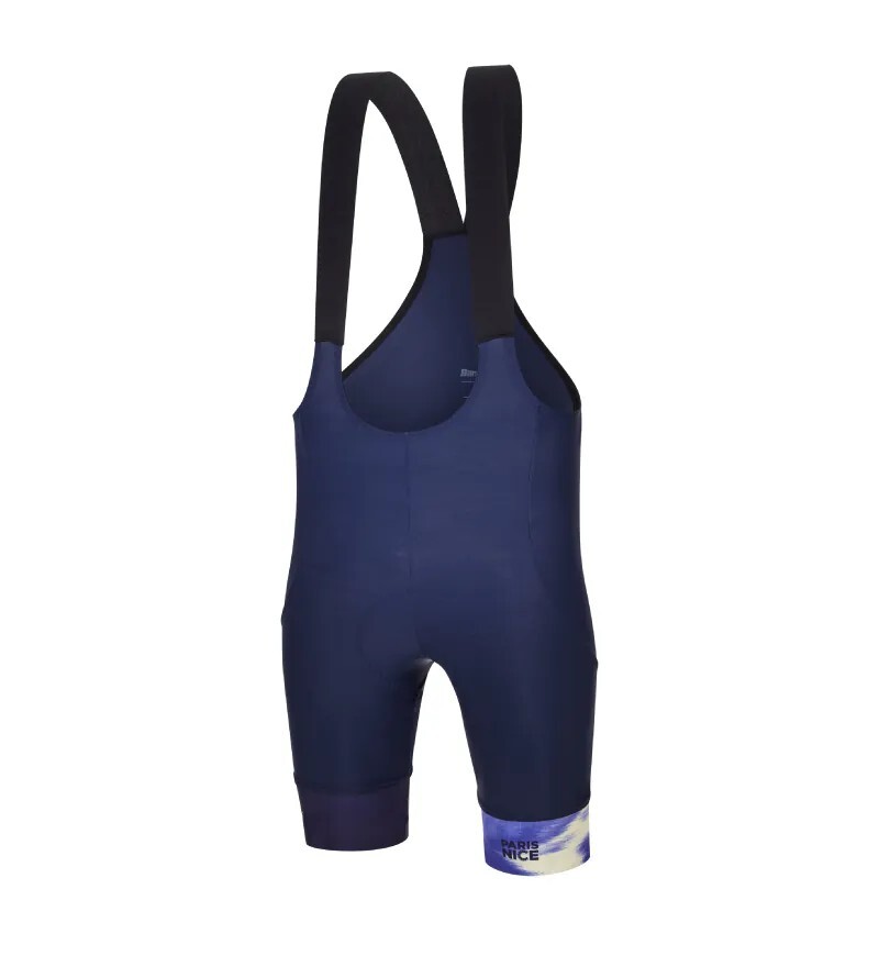 【Santini】 2025巴黎尼斯吊帶短褲 -海軍藍〔GIT〕