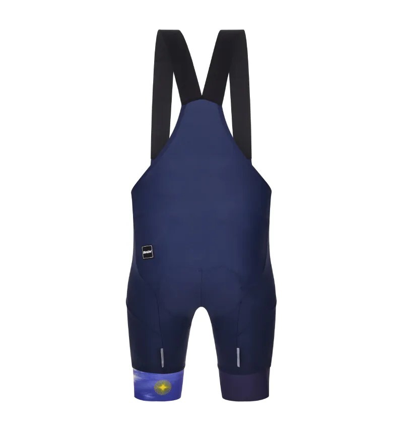 【Santini】 2025巴黎尼斯吊帶短褲 -海軍藍〔GIT〕