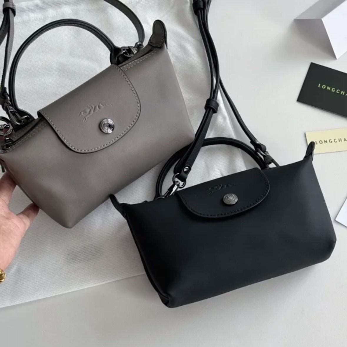 <買包的終點> LONGCHAMP Le Pliage Xtra 手拿包 XS