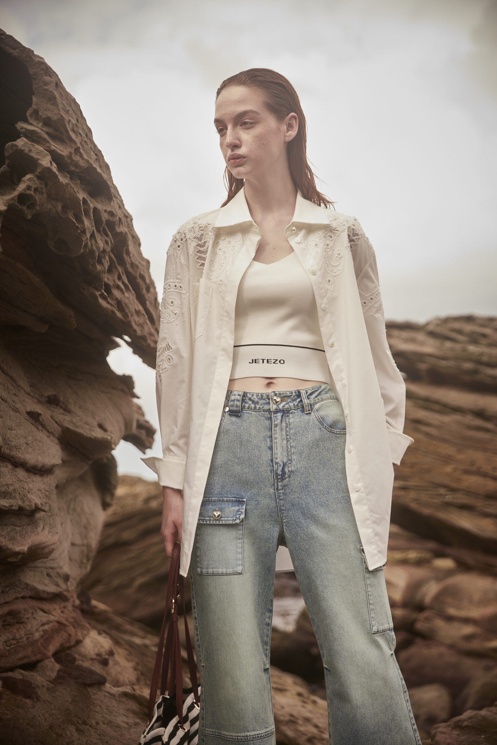 JJBE055F1 基本款短版內搭背心 (2色)