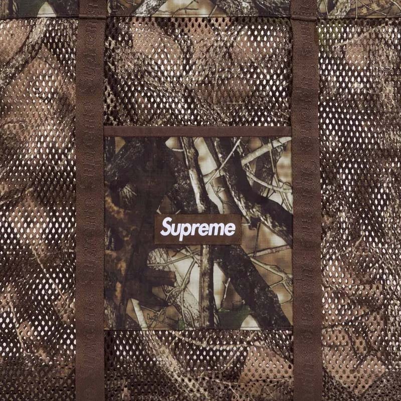 Supreme® Mesh Tote Bag \"Kanati Camo\" Supreme Mesh Tote Bag TrueTimber® Kanati Camo (SS25