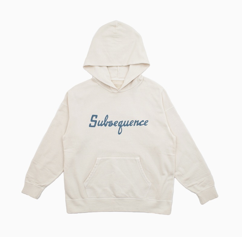 VISVIM JUMBO HOODIE P.O VEGGIE DYE (Subsequence) - IVORY PRE ORDER ITEM (預訂中)