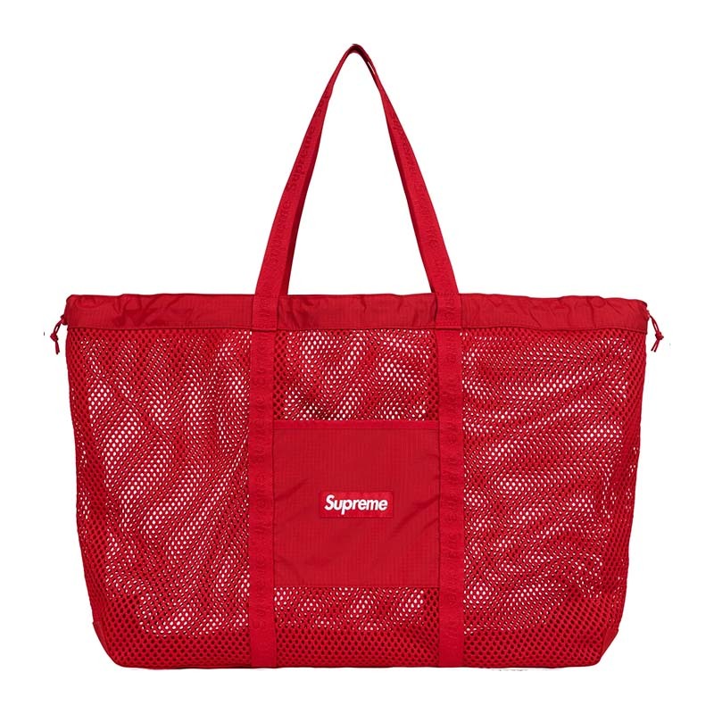 Supreme Mesh Tote Bag Red 手提包 托特包 紅色 SS25B29-RD [台灣現貨]