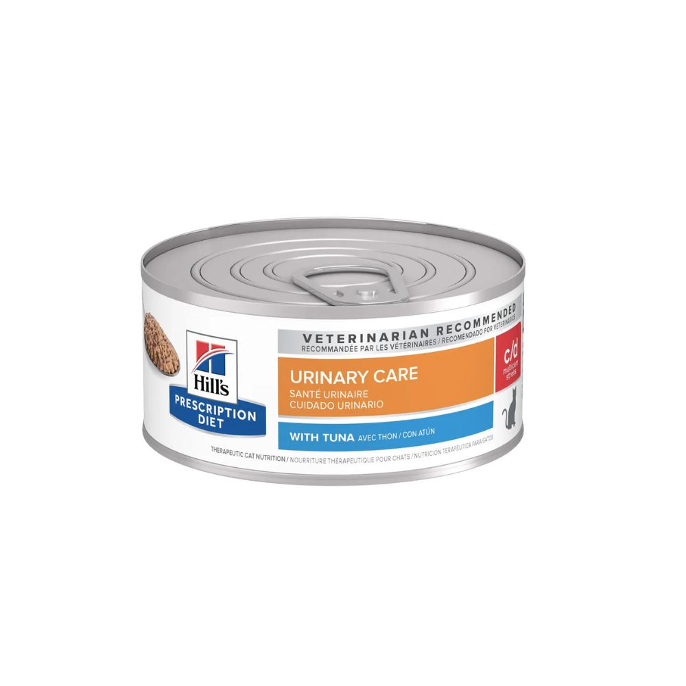 Hill's - 處方食品貓用泌尿道減壓配方罐頭- (吞拿魚味) 5.5安士 ( 24罐) 608450