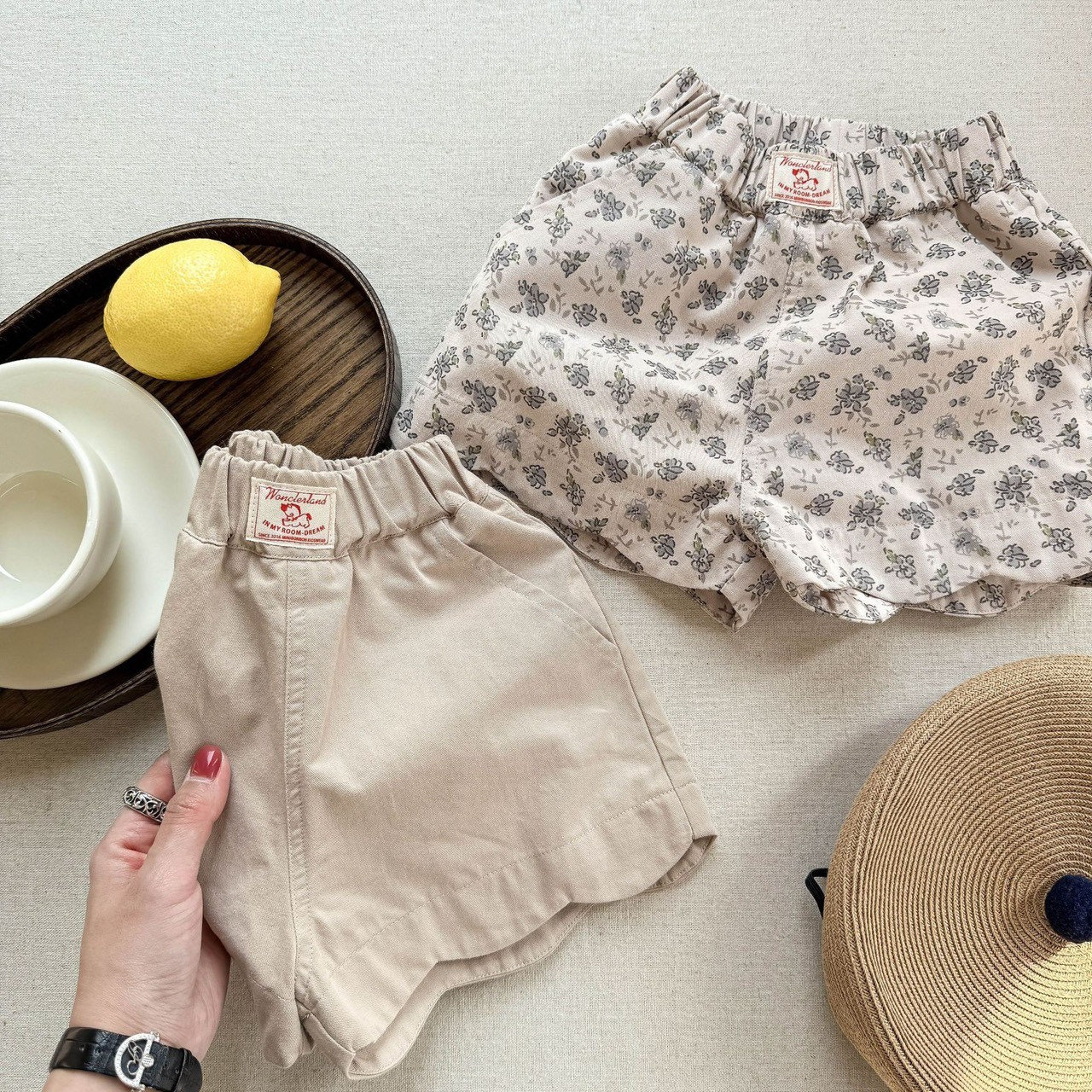 韓系百搭休閒短褲