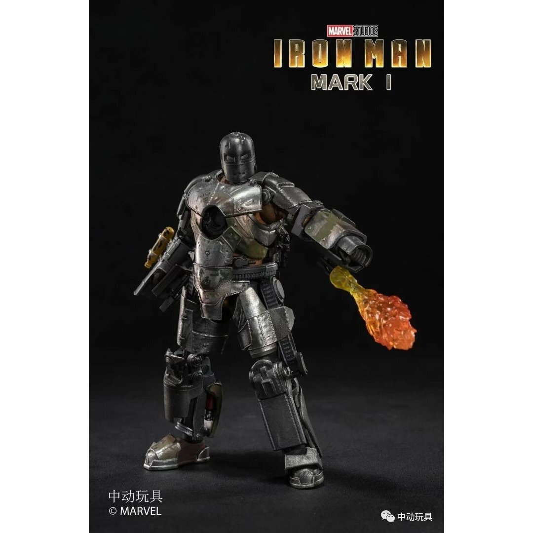 中動 ZD Toys 6-inch Ironman 鐵甲奇俠 MK1