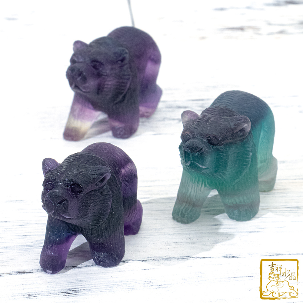 螢石熊 5cm 勇氣力量 / 不挑色隨機出貨