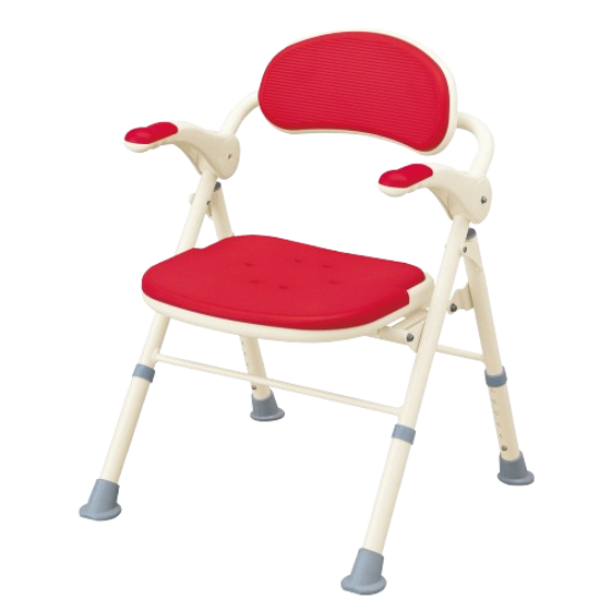 日本【安壽】摺合式扶手浴椅 - 方字型