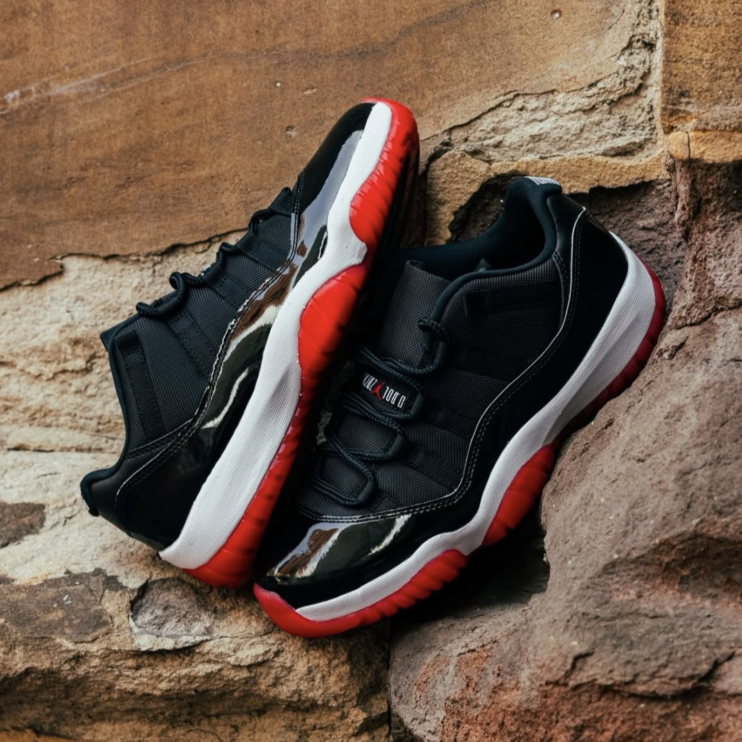 Air Jordan 11 Low "Bred" 黑白紅 2025 經典 回歸 AJ11 喬丹 復古 籃球鞋