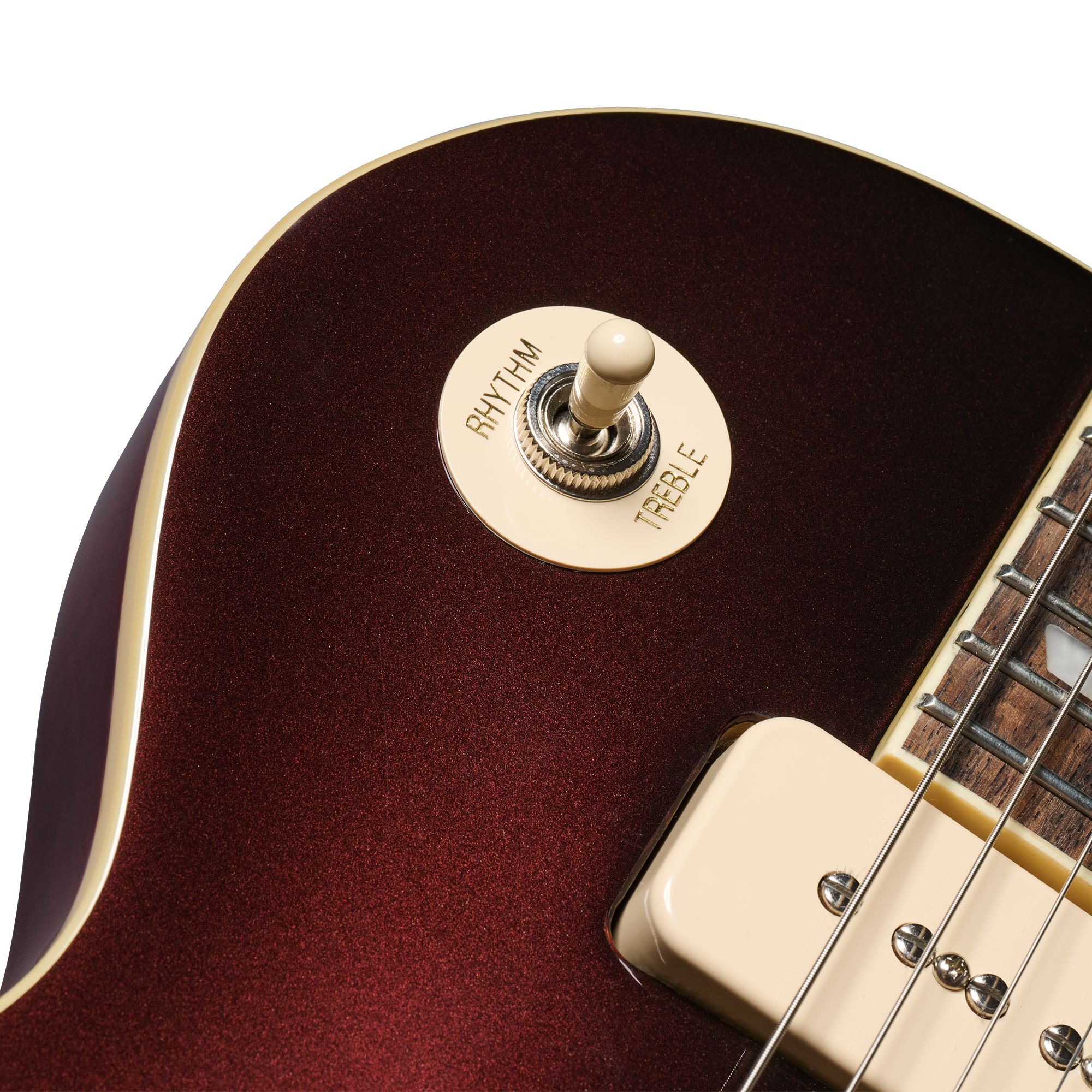 Epiphone Epiphone Joe Bonamassa 1955 Les Paul Standard P-90 PRO 拾音器 彩虹銅色 附brown/pink hardshell case 第 5 張圖片｜三峽吉他 / Bass