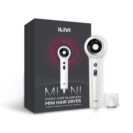 iLivi Family-Care IV-004 智護迷你便攜負離子速乾無葉風筒 <香港行貨>