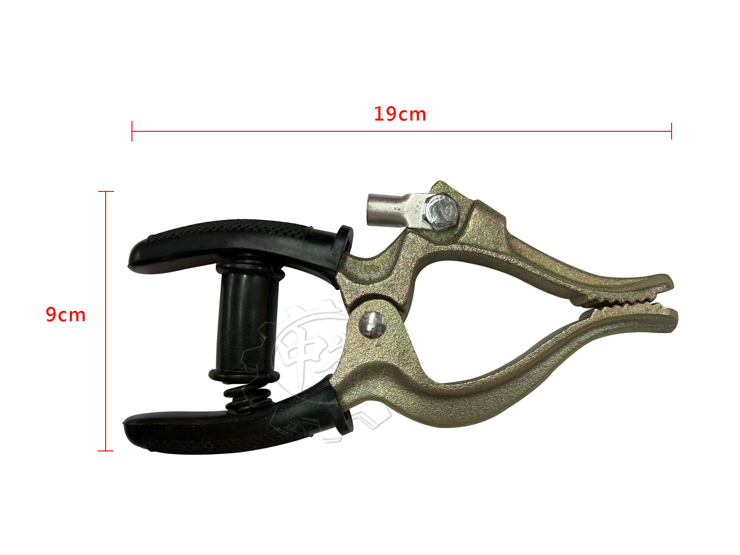 ＊中崙五金【附發票】專業高級電焊夾 電焊機專用接地夾 LS-500A型 品質保證 (桃型) 特價優惠中!