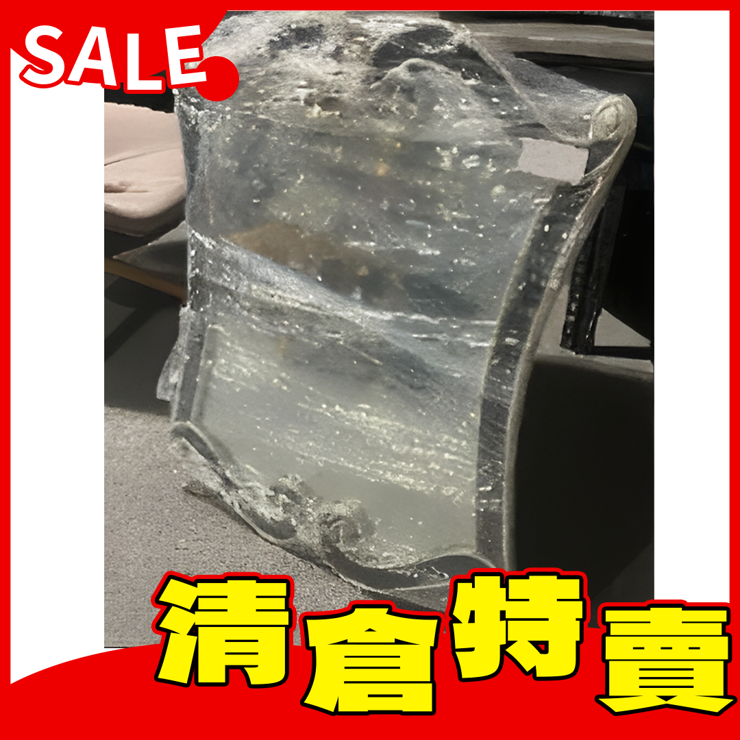 蝴蝶鏡-黑底銀花