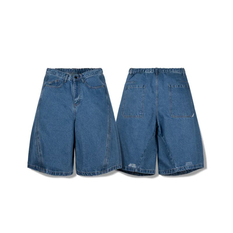 ORDINARY 立體剪裁牛仔短褲