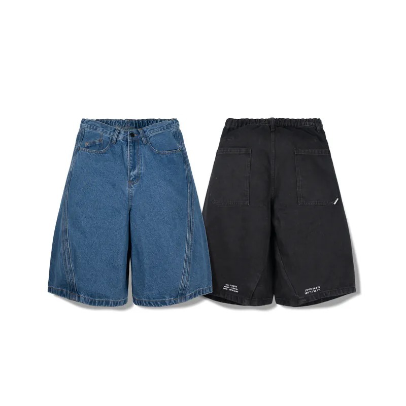 ORDINARY 立體剪裁牛仔短褲