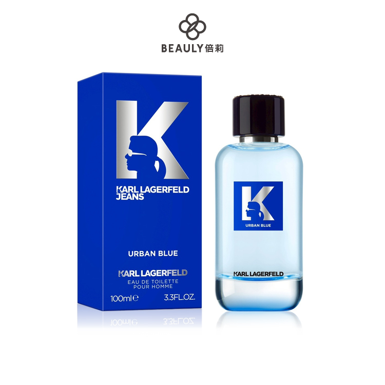KARL LAGERFELD 都會藍男性淡香水100ml