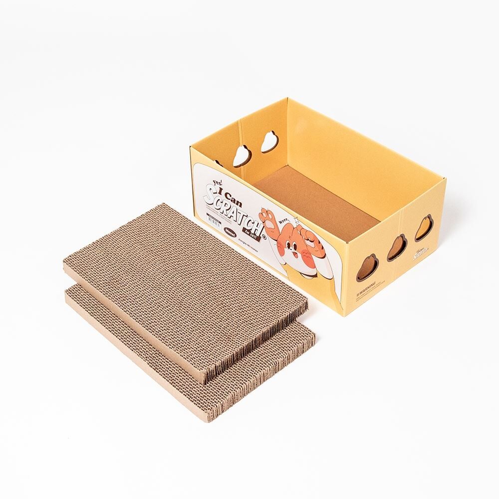 【Jungle Monster韓國叢林怪獸】 寵物可替換貓抓板窩