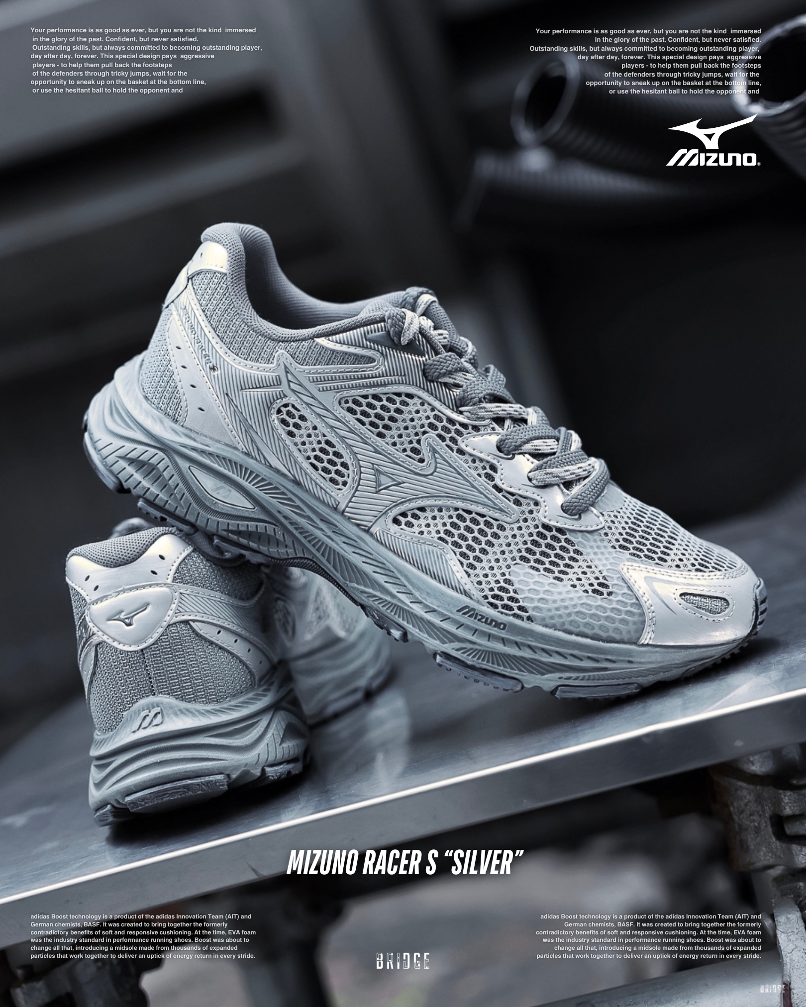 『同級距毫無對手 🤯』Mizuno Racer S “Silver” D1GH223524