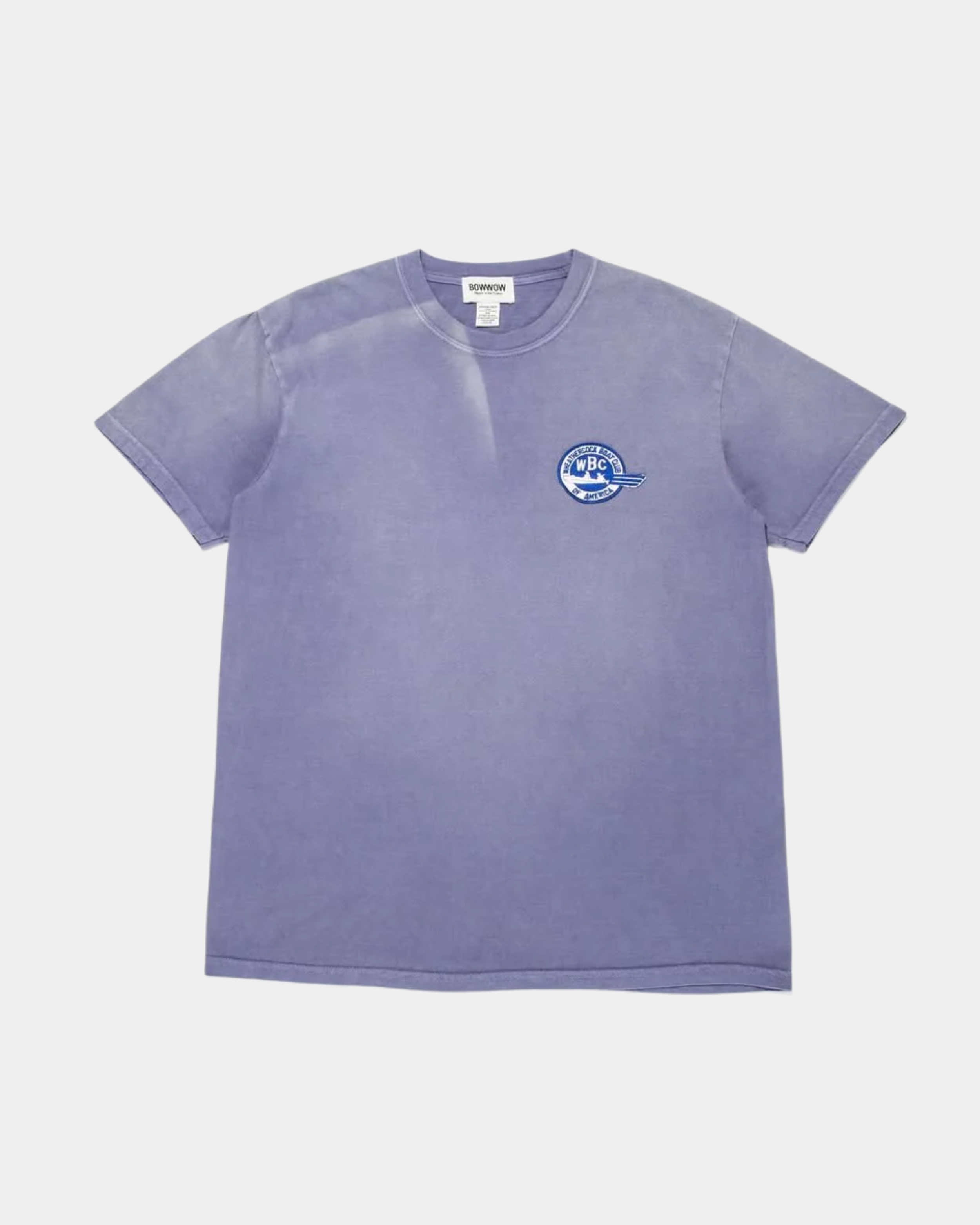最終値下げBOWWOW WHEATHERCOCK BOAT CLUB TシャツL BOWWOW WHEATHERCOCK BOAT CLUB Tシャツ L BOAT CLUB TEE AGING