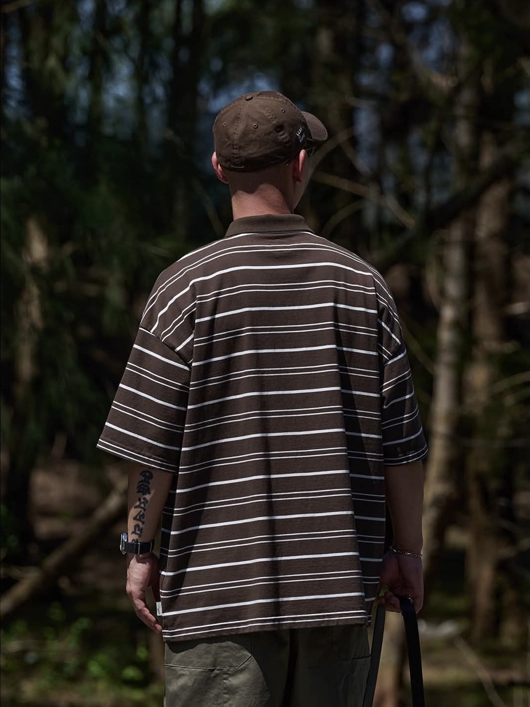 #預購 Broshood 25SS 日系 休閒 簡約 橫條紋 Polo衫 短袖