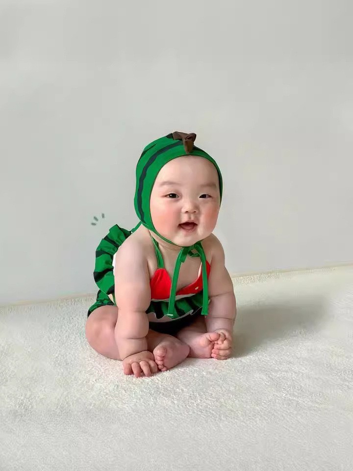 西瓜造型比基尼泳衣