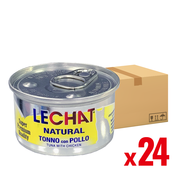 【原箱優惠】Lechat Natural | 低敏腸道配方-吞拿魚雞肉80g (LE-6606_24)