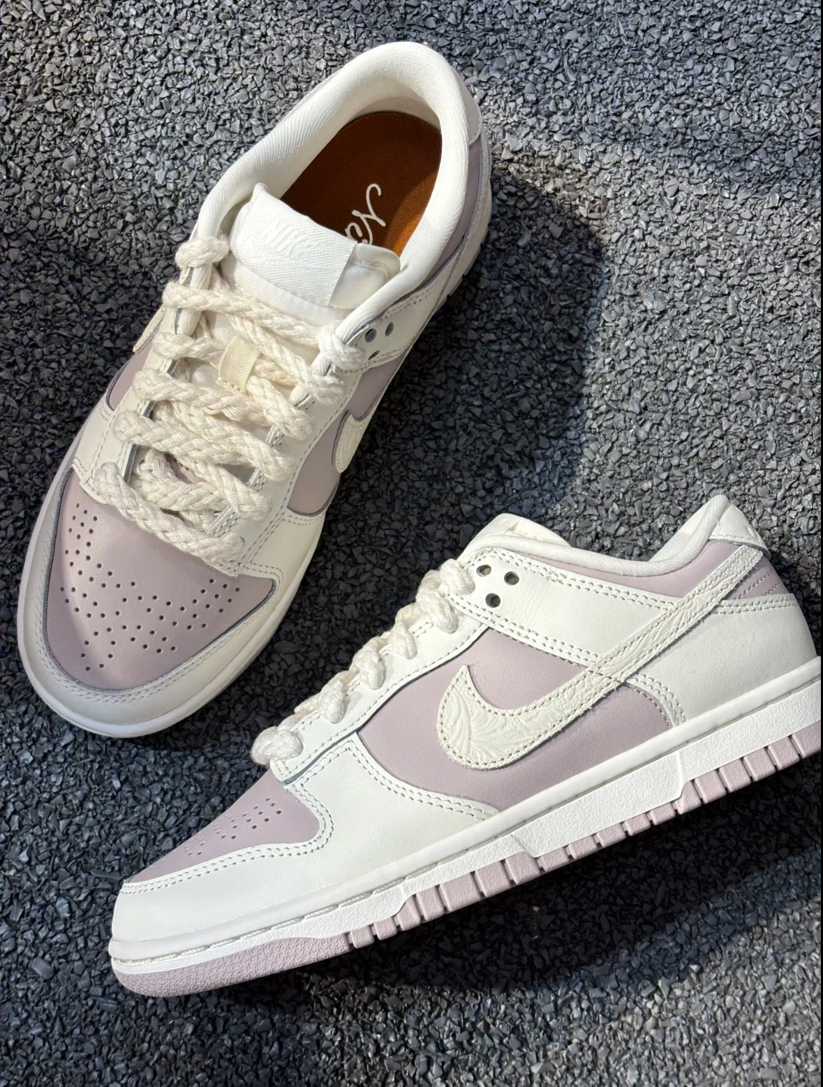 Nike Dunk Low Needlework 浮雕紫羅蘭