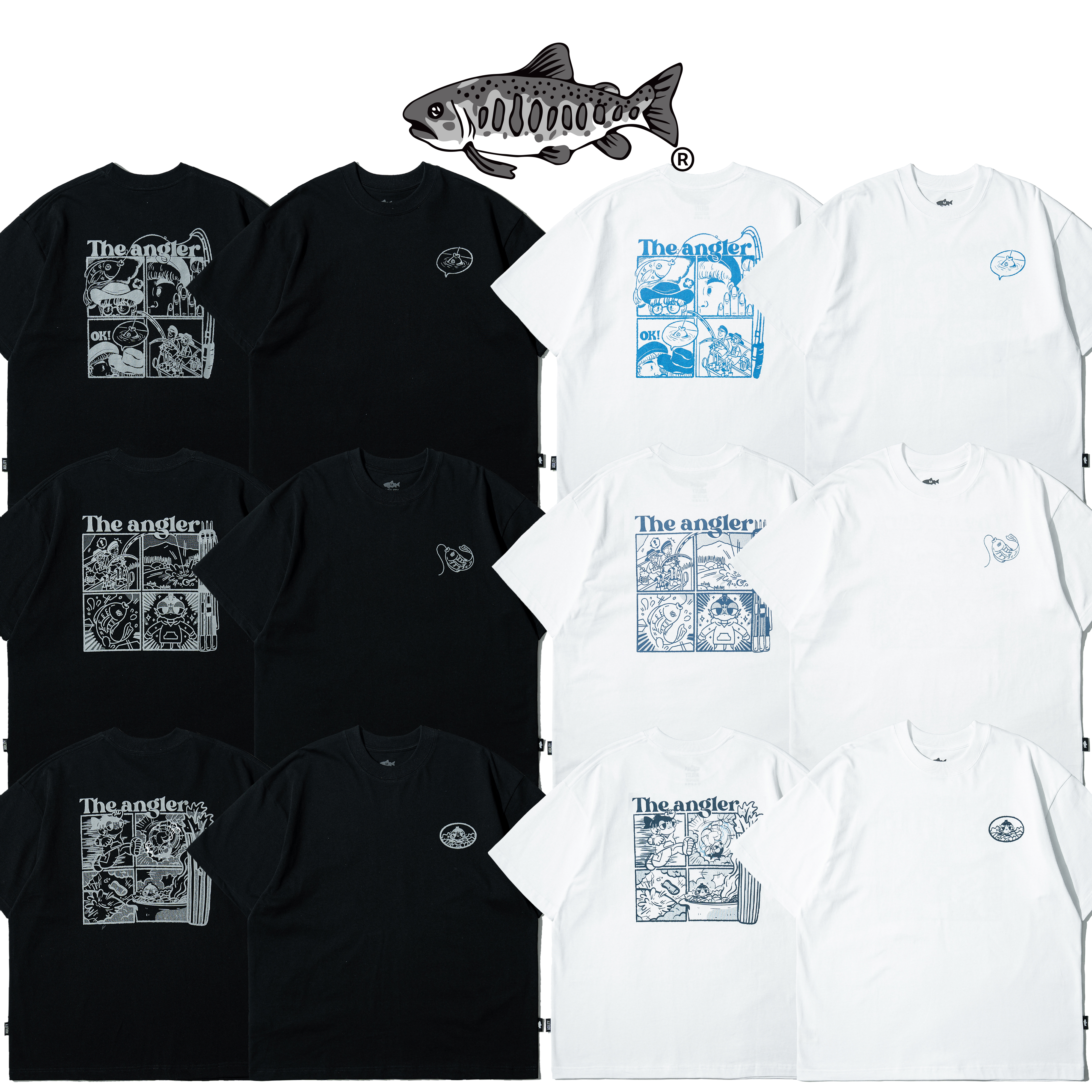 AGILITY Image Heavy Tee / Go Fishing 去釣魚 [RS6-GOS]