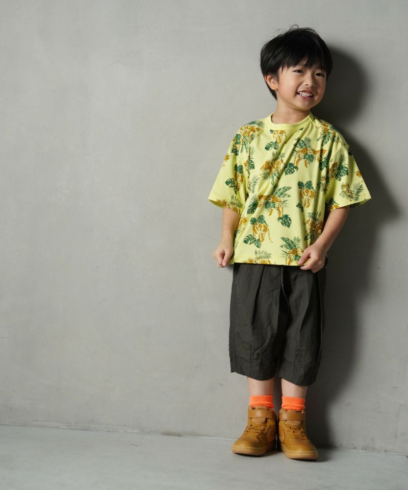 日本 MYD 叢林花豹 純棉短袖上衣 (110) M420144