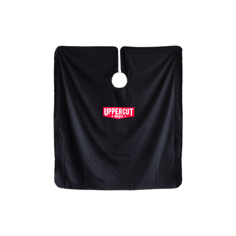 扣子式 UPP黑色底圍巾