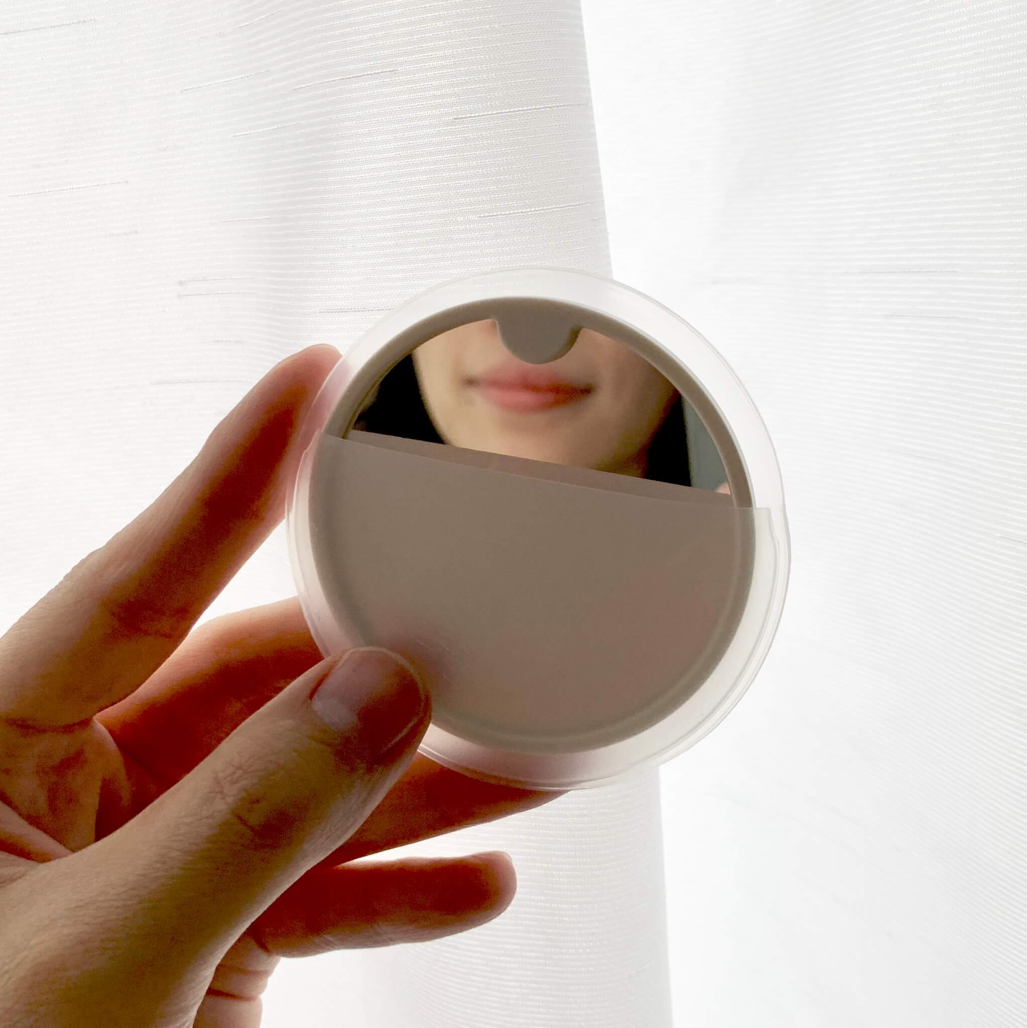 日本1月連線｜MUJI 無印良品 隨身小圓鏡