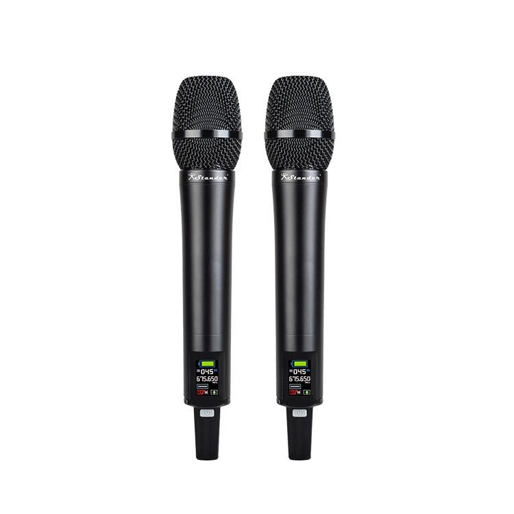 STANDER UHM-202PRO 半U雙頻 無線麥克風組 (無線麥克風*2+接收器*1)