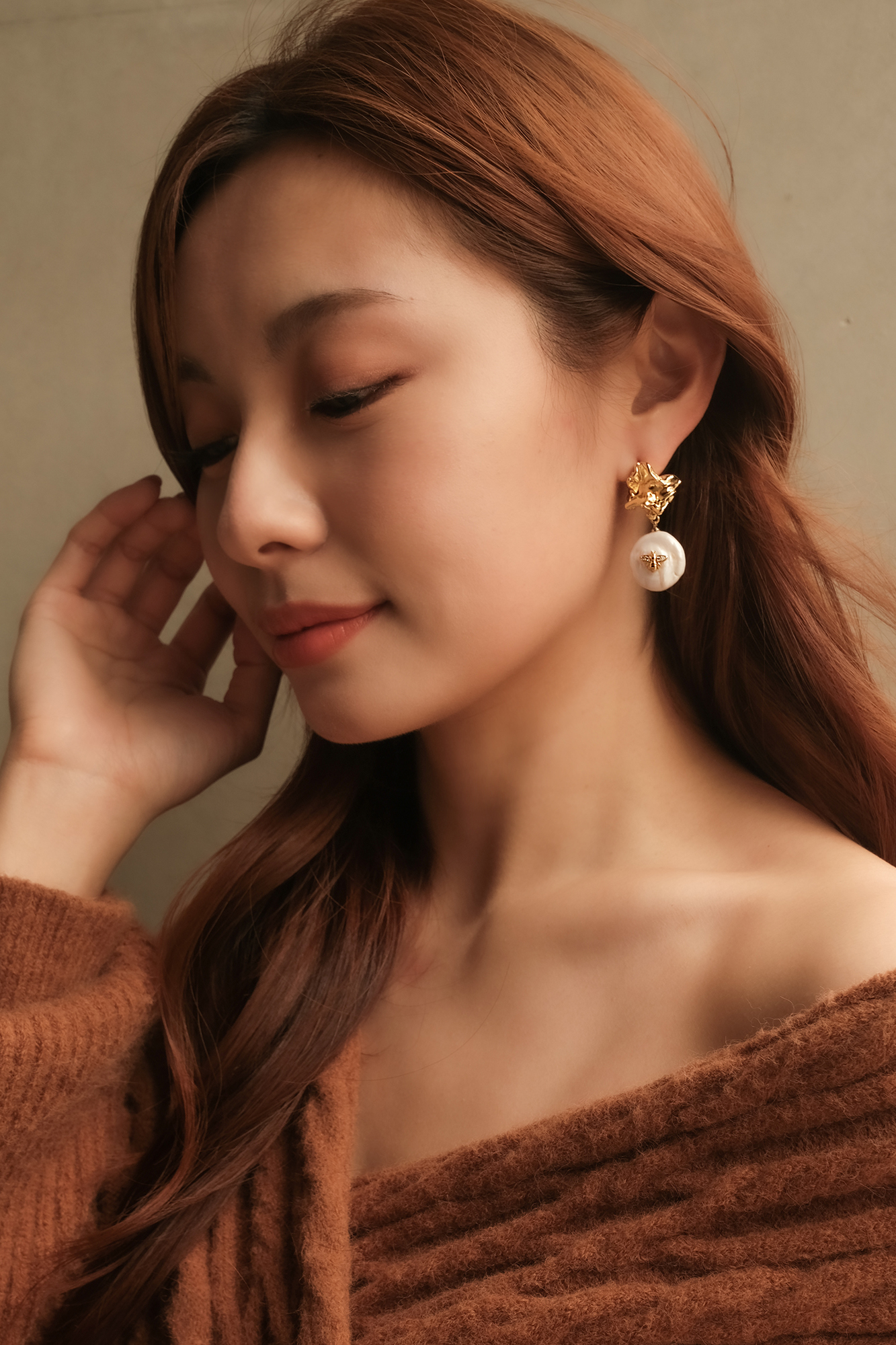 18KGP 月下狂歡耳環