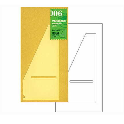 TRAVELER'S notebook (TN) | 006 口袋貼紙(L)
