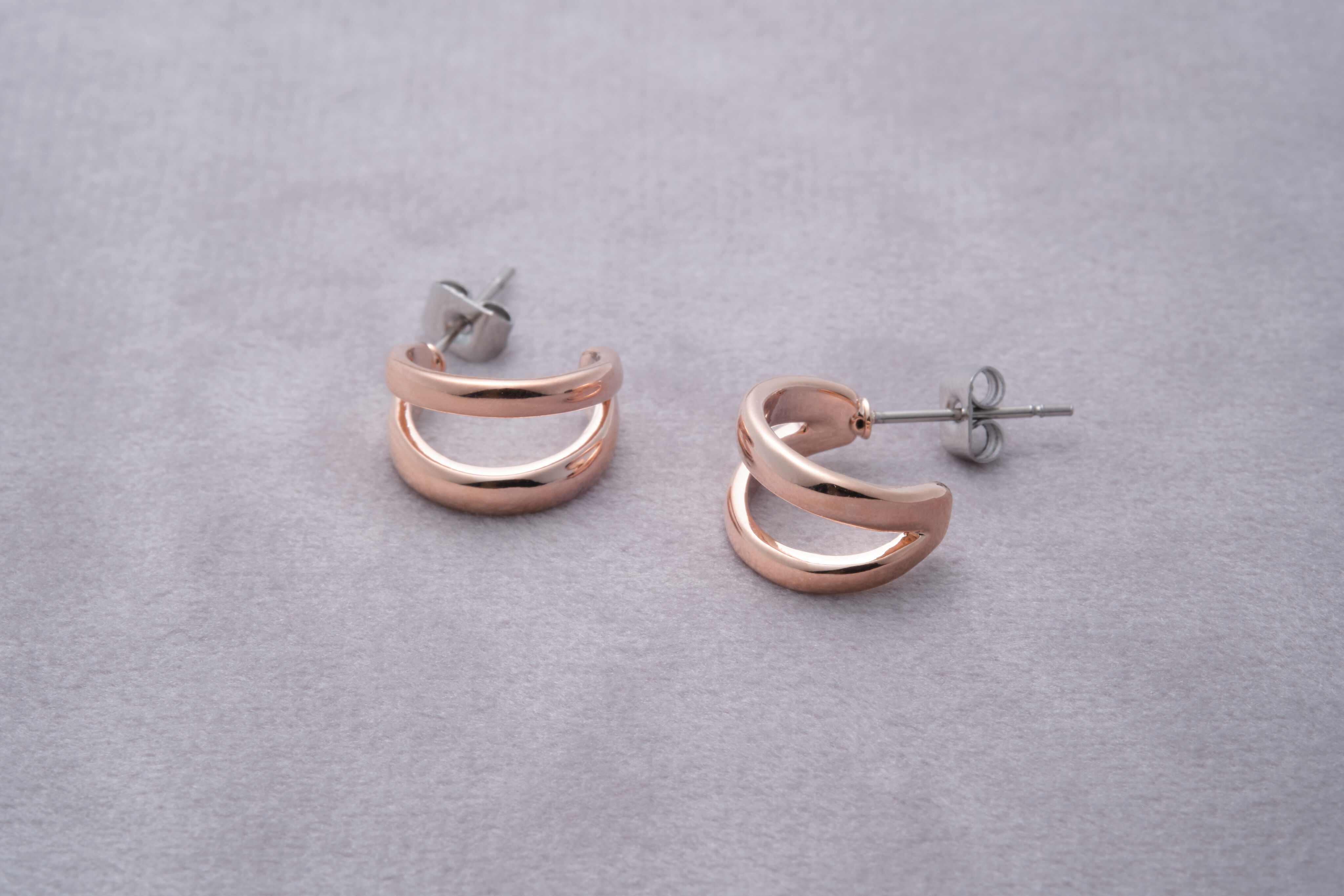 [toki.Tokyo] 醫療鋼耳針 | 玫瑰金 | NO.187