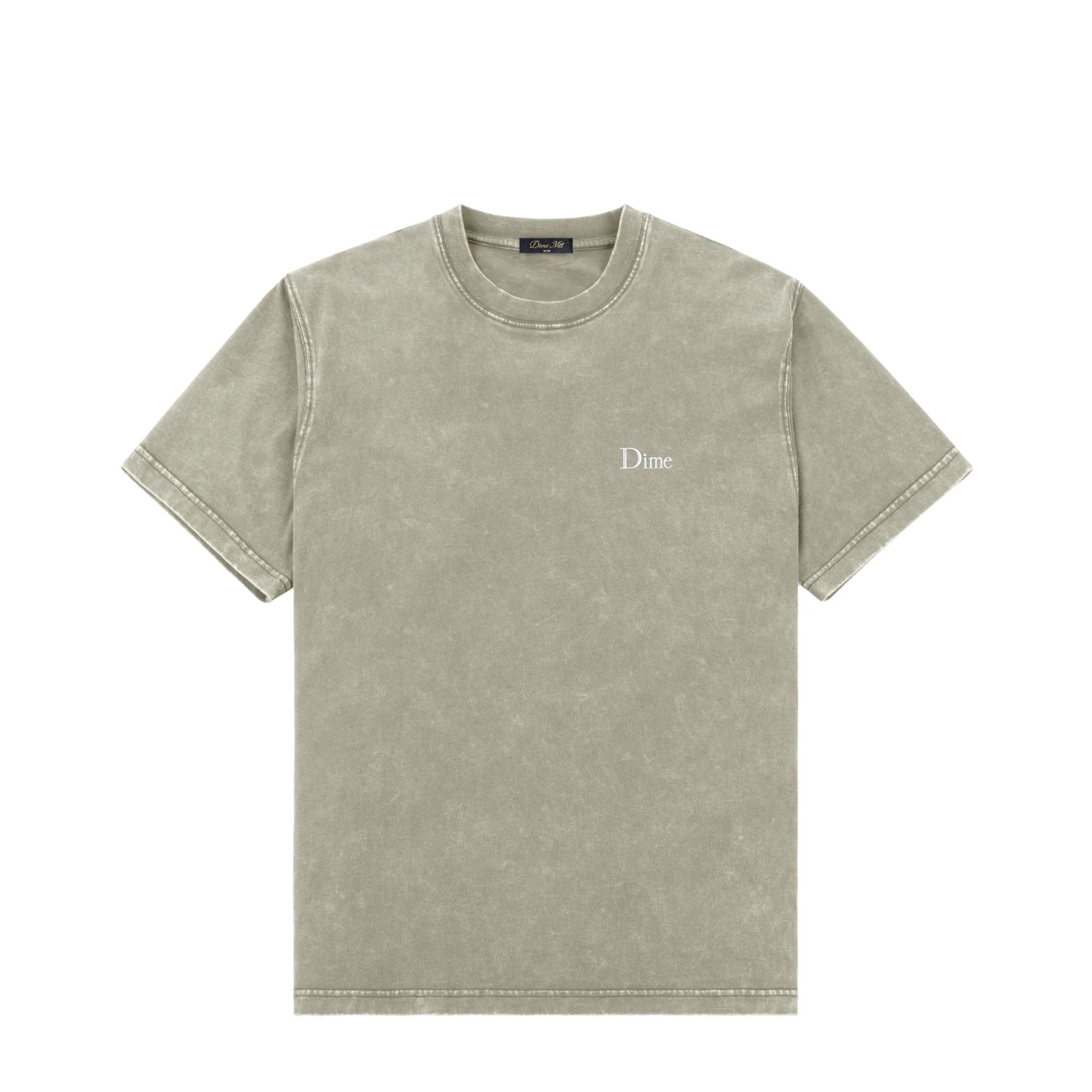 DIME｜Classic Small Logo T-Shirt "Faded Cement"
