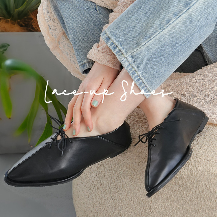 紳士風範 綁帶軟底德比鞋【SY413】