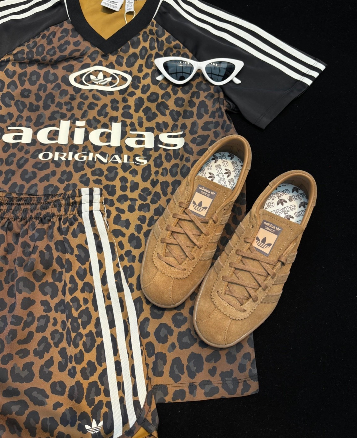adidas Originals Tobacco 麂皮板鞋｜棕色 女款