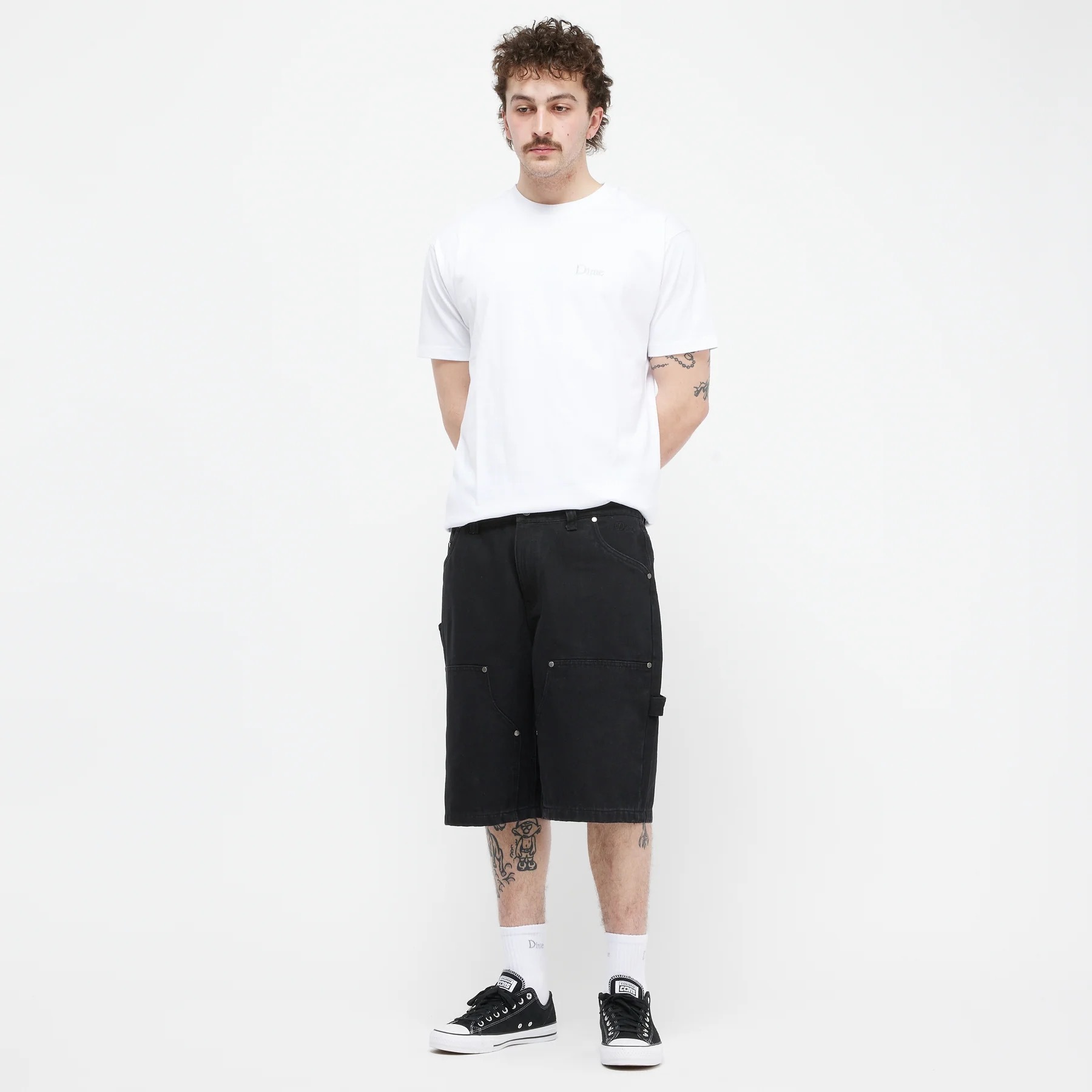 DIME｜Classic Small Logo T-Shirt "White"