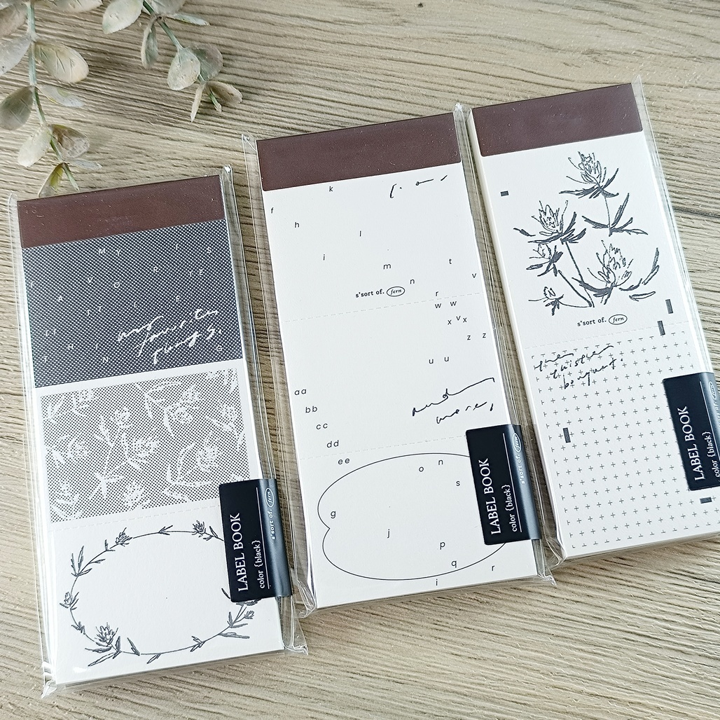 羊君．字母/網點/花束 手撕便簽本 <整本/綜合分裝>