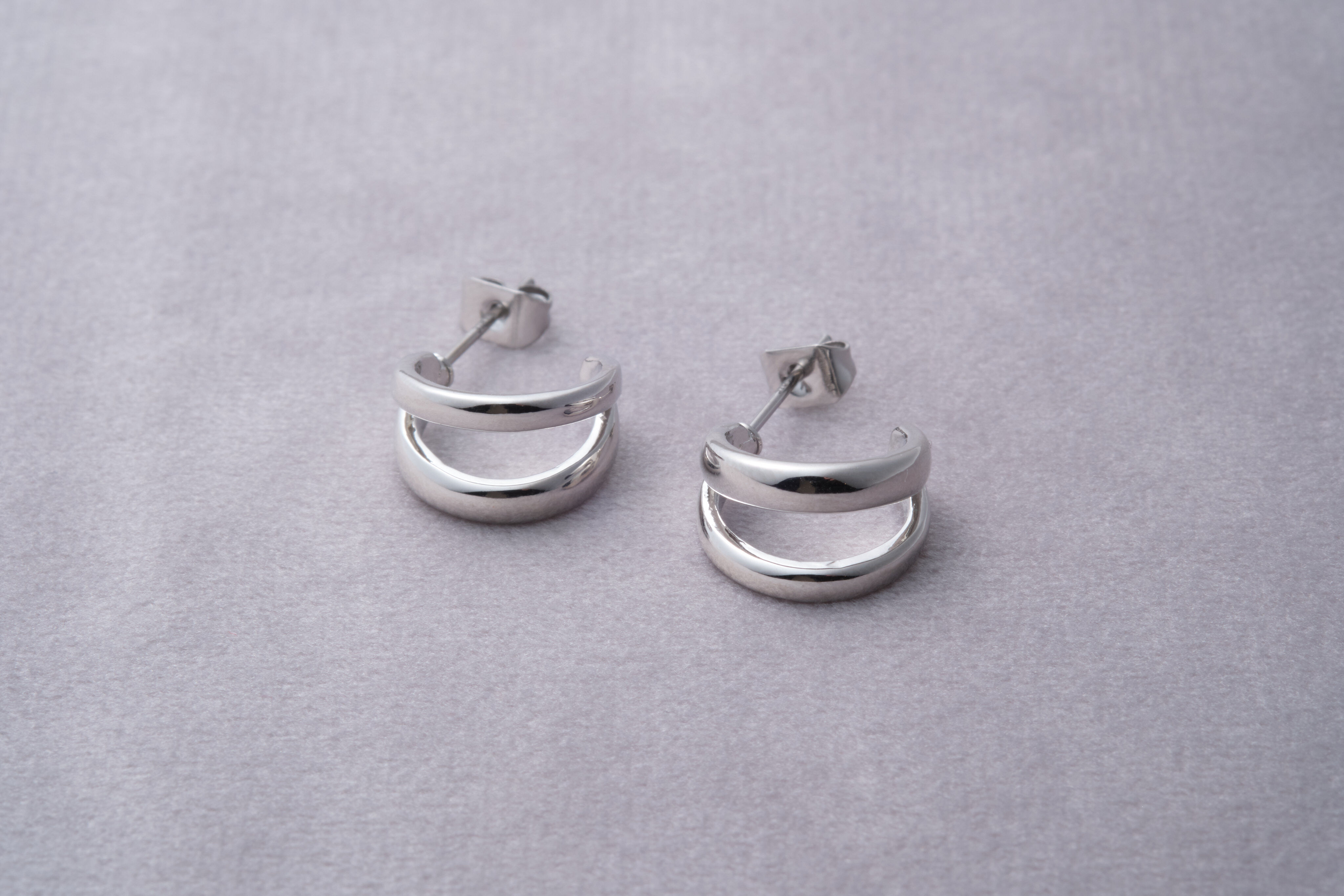 [toki.Tokyo] 醫療鋼耳針 | 銀色 | NO.185