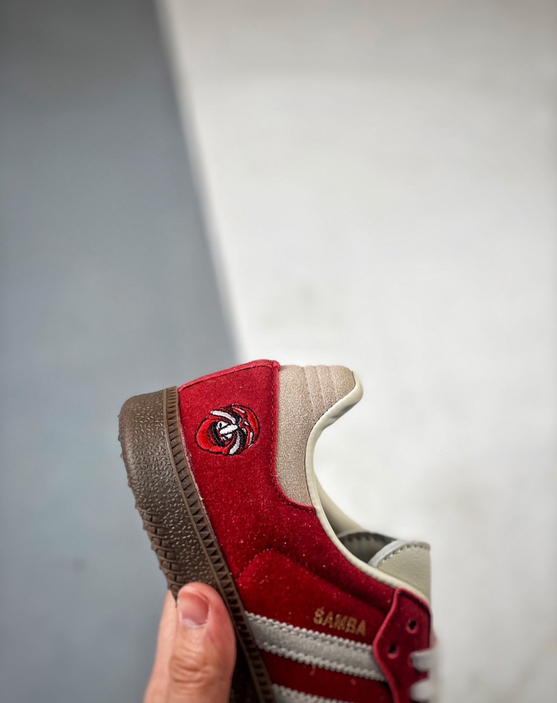 adidas Originals SAMBA OG 紅色板鞋｜男款