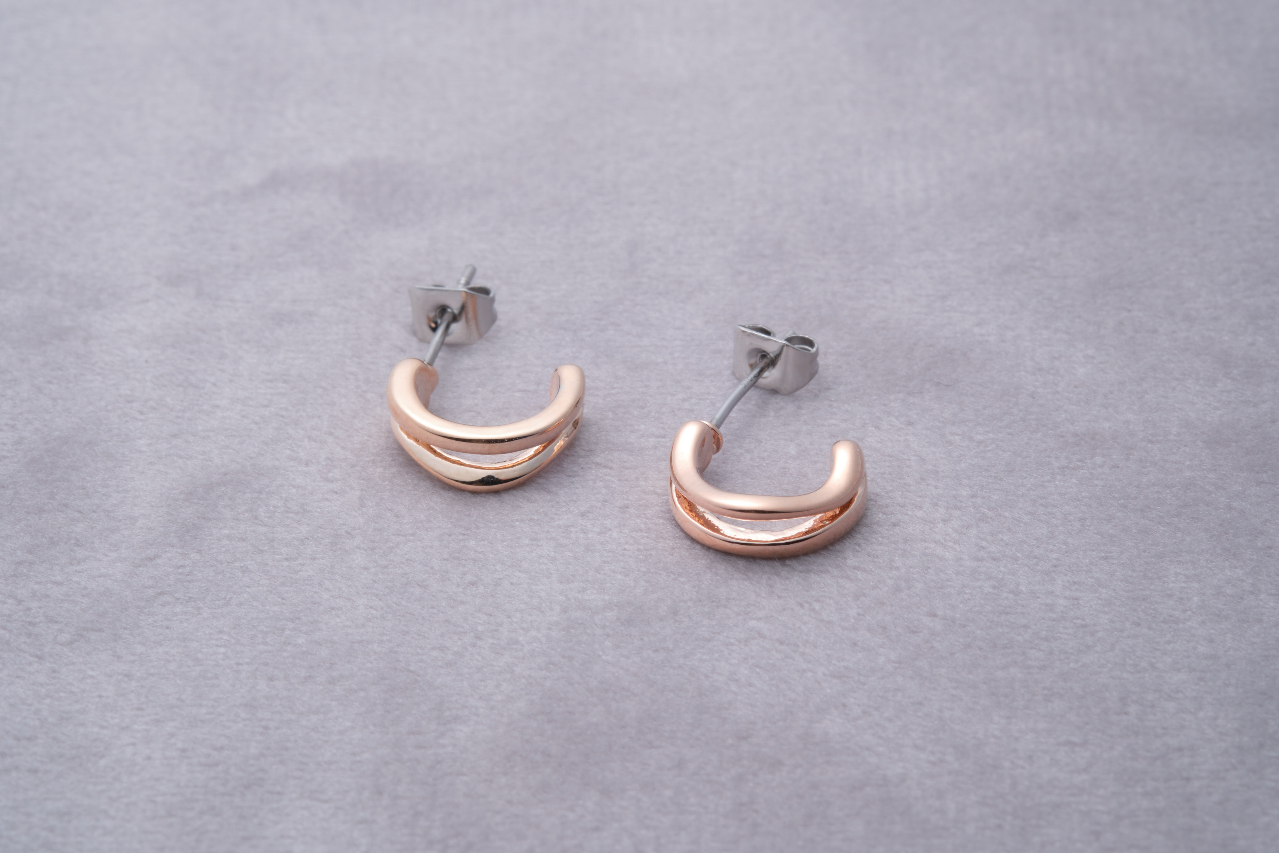 [toki.Tokyo] 醫療鋼耳針 | 玫瑰金 | NO.184